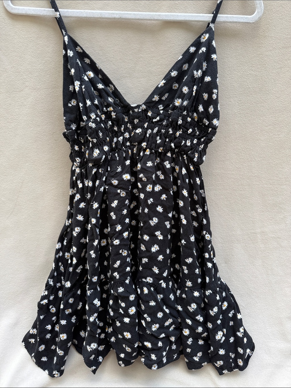 Aeropostale Black and White Floral Mini Dress